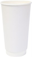 Бум стакан ПРЕСТИЖ Белый 2-х слойный 400 мл (20/400) НФ-00022703