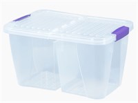 Контейнер 18л. двухсекц. прозрачный НФ-00024714