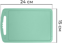 Доска разделочная 15*24см. мятный НФ-00024845