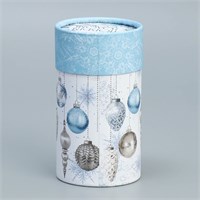 Коробка новогодняя подарочная «С Новым годом», 8×14.5 см НФ-00025325