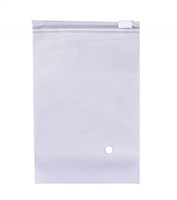 Пакет Зип Лок с бегунком 30*40 прозрачный ГЛЯНЕЦ с отверстием 120 мкм (50шт) НФ-00025500