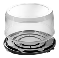 Тортница ПР-Т-270Д  дно черное    Протек   (100шт) НФ-00025509