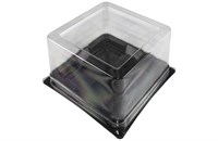 Тортница ПР-Т-138К крышка прозрачная  0,3кг  /138*138*80/   Протэк   1/300 НФ-00025574