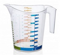 Емкость мерная 2л. Домино НФ-00024871