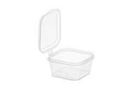 Соусница 30мл ПП (CUBE)  /24уп*80шт/ (1920шт) c квадратной крышкой ВЗЛП 21799