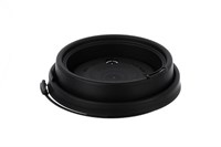 Крышка для стак. тип И Покров д.80мм ПП Чёрная 20уп.х 50шт.(1000шт.) 22032