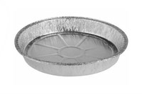 Алюмин. формы круг., G-край, 600  мл, 195/90 h=25мм  (400шт) пай 20035
