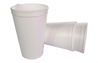 Стакан вспененный EPS  400мл   /90*135/   Термокап   (728шт) НФ-00015318