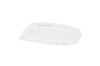 Крышка к контейнеру СТИРОЛ 139 102 ОВАЛЬНАЯ (100/500) НФ-00001294