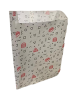 Бумажный пакет 140*60*210 мм с рисунком «Стритфуд» /100/2000/ НФ-00002631