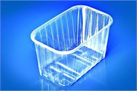 Контейнер для ягод и фруктов КФ-110 500 (ПЭТ) (ЮГ) (цвет:прозрачный) (500 шт/кор) НФ-00002947