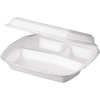 Ланч бокс ЛБ-3 БЕЛЫЙ   /247*210*58/   БП   (100шт) НФ-00020333