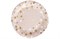 Бум тарелка Папирус д.230мм Горох розовый /10уп * 50шт/ (500шт) 16266