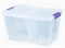 Контейнер 18л. двухсекц. прозрачный НФ-00024714