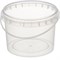 Ведро/крышка 3,3 л круглое прозрачное 1/80 ЮГ НФ-00025554