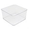 Фуршетная форма Контейнер квадратный 97х97х55мм  прозрачный PS (13/156шт) ВЗЛП (5090П) НФ-00025742