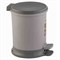 Контейнер для мусора 7л. с педалью серый НФ-00025843