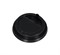 Крышка для стак. Стирол д.90 мм черная (0,350/0,400л) (10уп х 100шт) (1000шт) НФ-00002445