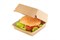 ОСК Короб под гамбургер ECO BURGER  M 100x100х60 (50/300шт) 16120