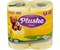 Туалетная бумага Plushe Classic "Ромашка" (плюше классик) 4 рулона 18м, 2-х слойная 1/12 в уп ЮГ НФ-00015360