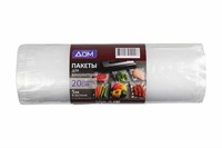 Вакуумные пакеты в рулоне /200х5000/ МАРКЕТ В ДОМ 170мкм (30рул) 24733